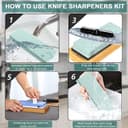 Thumbnail 5 de Knife Sharpening Stone Kit 1000/6000 grit 🔪