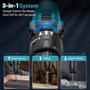 Thumbnail 2 de LEEIKOO Cordless Hammer Drill 21V, 42N.m 2.0Ah 🔧