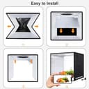 Thumbnail 4 de Light Box Photography 30cm Portable Shooting Tent with 120 LEDs 📷