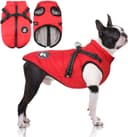 Thumbnail principal de LUOWAN Dog Coat Waterproof 1 harness 🐶