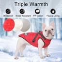 Thumbnail 2 de LUOWAN Dog Coat Waterproof 1 harness 🐶