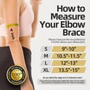 Thumbnail 2 de Lusenone Copper Elbow Support for Tennis Elbow 🧤