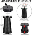 Thumbnail 2 de LUXJET Portable Folding Stool 180kg capacity 🪑