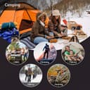 Thumbnail 3 de LUXJET Portable Folding Stool 180kg capacity 🪑