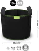 Thumbnail 1 de Mactoou 10 Gallon Grow Bags for Vegetables 5 Pack 🍅