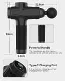 Thumbnail 6 de Massage Gun Deep Tissue 30-speed handheld massager 🎧