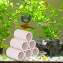 Thumbnail 6 de MC MEICHUANG 6-Tube Ceramic Shrimp Shelter for Aquariums 🐠