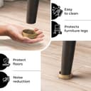 Thumbnail 6 de Medipaq Felt Castor Cups 60mm for Chairs 🪑