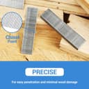 Thumbnail 3 de meite 15 mm 18 Gauge Brad Nails 1,000 pack 📦