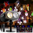 Thumbnail principal de NACATIN 12-pattern Christmas Halloween Projector Lights 🎄