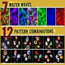 Thumbnail 2 de NACATIN 12-pattern Christmas Halloween Projector Lights 🎄