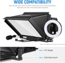 Thumbnail 6 de NEEWER X12 14-inch teleprompter for DSLR cameras 📷