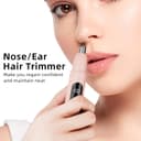 Thumbnail 1 de Nose Hair Trimmer Rechargeable Cordless Dual Edge Tool 🪥