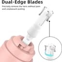Thumbnail 2 de Nose Hair Trimmer Rechargeable Cordless Dual Edge Tool 🪥