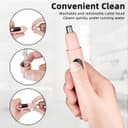 Thumbnail 4 de Nose Hair Trimmer Rechargeable Cordless Dual Edge Tool 🪥