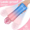 Thumbnail 3 de Oldley 450ml Water Bottle with Straw 📘