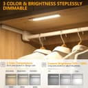 Thumbnail 2 de OUILA Under Cabinet Kitchen Lights 64 LED, 1000mAh 🔆