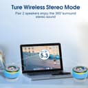 Thumbnail 5 de OYIB Bluetooth Shower Speaker 360° sound 📷