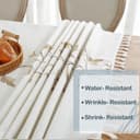Thumbnail 6 de Pahajim Tablecloths Rectangular Cotton Linen 55 x 118 in 📌