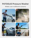 Thumbnail 5 de PATOOLIO Pressure Washer 135Bar 360L/H 💧📷
