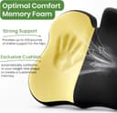 Thumbnail 3 de A-Pce Memory Foam Coccyx Seat Cushion for Tailbone Relief 🎯