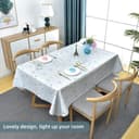 Thumbnail 5 de Plenmor Table Cloth Wipe Clean PVC Tablecloth 137x275 cm 🧺