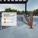 Thumbnail 4 de Portable Infrared Patio Heater 1500W with 8 Levels ⌚🎯