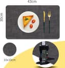 Thumbnail 6 de Purejoy Placemats and Coasters 43×30 cm set of 6 🍽️