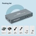 Thumbnail 6 de PW-HTS0104IR HDMI splitter extender 1x4, 60m 📺