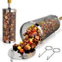 Thumbnail principal de Rolling Grill Basket 2-Pack for Grilling 🔥