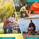 Thumbnail 1 de SCOPIFY Telescopic Folding Stool 180KG camping stool 🪑