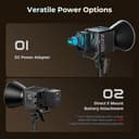 Thumbnail 2 de SMALLRIG RC 220B Pro 220W bi‑colour video light 📷