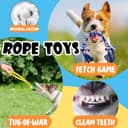 Thumbnail 3 de Speedy Panther 10pcs dog chew toys set 🐶