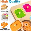 Thumbnail 5 de SYHLN Animal Peg Puzzle 1–3 Years Wooden Toys 🧸