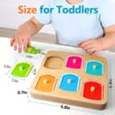 Thumbnail 6 de SYHLN Animal Peg Puzzle 1–3 Years Wooden Toys 🧸