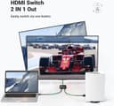 Thumbnail 1 de UGREEN HDMI Switch 4K@60Hz bi-directional splitter 📺