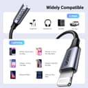Thumbnail 4 de UGREEN Lightning to 3.5mm Headphone Adapter 1m 🎧