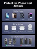 Thumbnail 5 de UGREEN MagFlow MagSafe 2‑in‑1 Wireless Charger Stand 📱