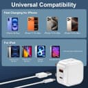 Thumbnail 4 de USB C Charger 20W 2 Pack for iPhone 📱