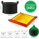 Thumbnail 1 de Vinitoy 15 Gallon Grow Bags 5 Pack ⌂ 60L 📦