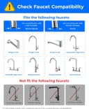 Thumbnail 2 de Waterdrop Water Filter Tap 1 Filter included 🚰