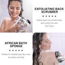 Thumbnail 4 de XIANZANDER African Exfoliating Net Sponge 75×30cm 🧽