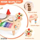 Thumbnail 2 de XIAPIA Kids Drum Kit for 18 months toddler percussion toys 🥁