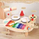 Thumbnail 4 de XIAPIA Kids Drum Kit for 18 months toddler percussion toys 🥁