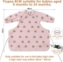 Thumbnail 4 de Yiupea Baby Bibs long-sleeve waterproof for 6–24 months 🧸