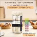 Thumbnail 4 de zunmial Sourdough Starter Jar 680 ml glass kit 🍞