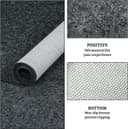 Thumbnail 5 de 100% Waterproof Rug Pad 10x14 ft non-slip rug pad 🧾