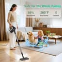 Thumbnail 1 de 11-in-1 Steam Mop Detachable Handheld Steam Cleaner 📺