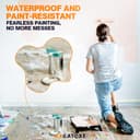 Thumbnail 5 de 12 x 9 Ft Plastic Drop Cloth 1 Mil 🧰