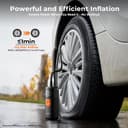 Thumbnail 2 de 160 PSI Portable Tire Inflator Digital Pump 📦